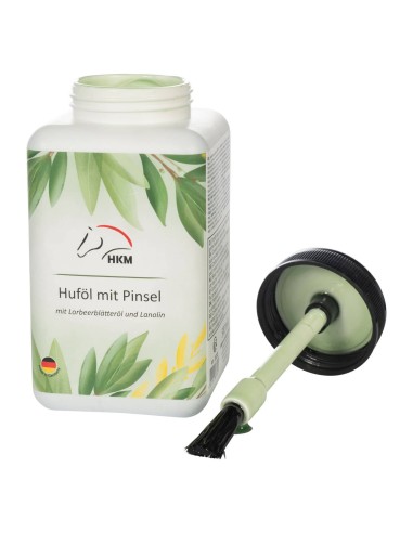 Huile pour sabots avec pinceau 500 ml