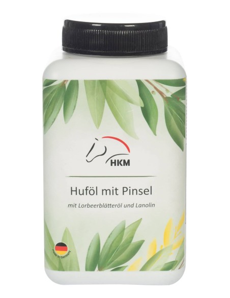 Huile pour sabots avec pinceau 500 ml