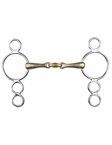 Mors pessoa maillechort 4 anneaux