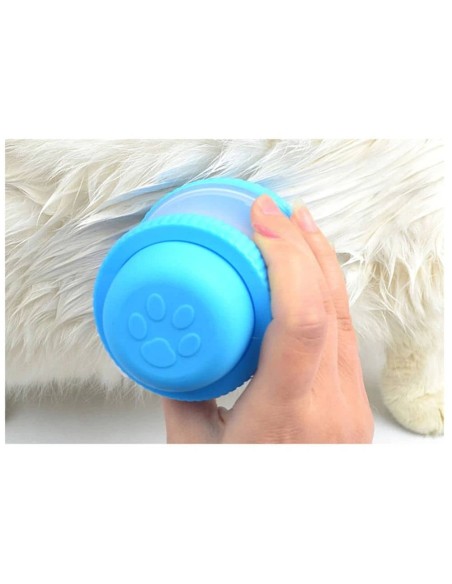 Brosse en silicone pour laver les chiens