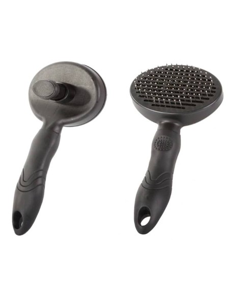 Brosse autonettoyante pour chien et chat