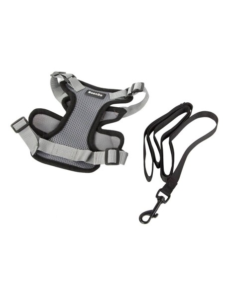 Kit harnais sans pression + laisse pour chien