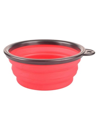 Gamelle pliante en silicone pour chien 0.8l