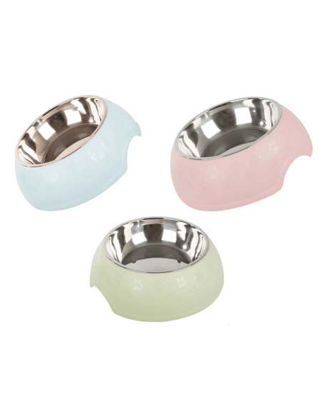 Grande gamelle en métal pour chien et chat