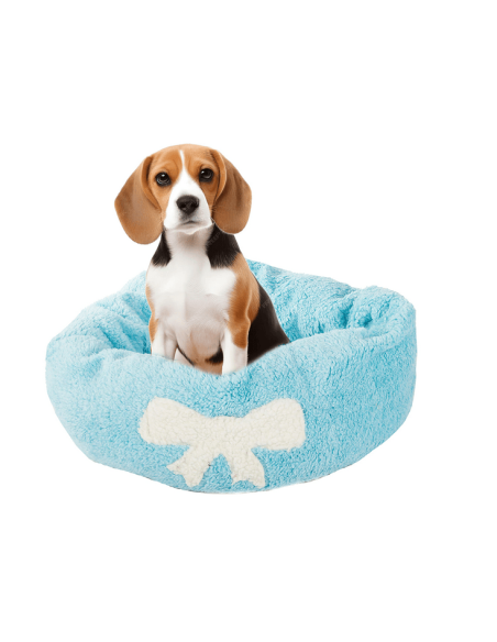 Lit de parc en peluche pour chiens et chats