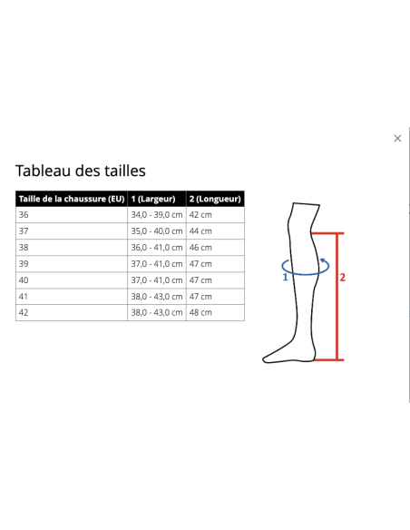 HKM Bottes Beatrice- normal/tres large