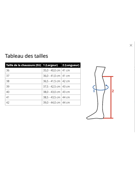 HKM Bottes Beatrice- normal/tres large