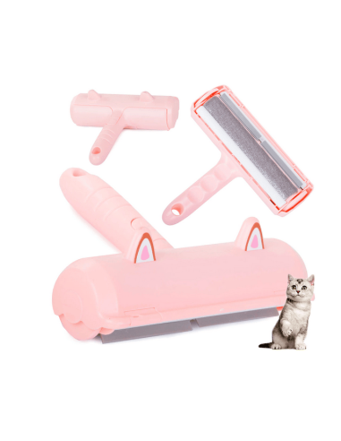 Rouleau brosse pour nettoyer les poils de chien, chat