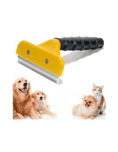Peigne pour sous-poils 10cm pour animaux de compagnie