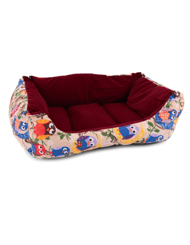 Panier pour chien Bones avec coussin amovible