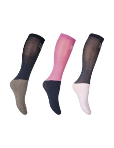 Chaussettes d'équitation "par trois c'est mieux" 2