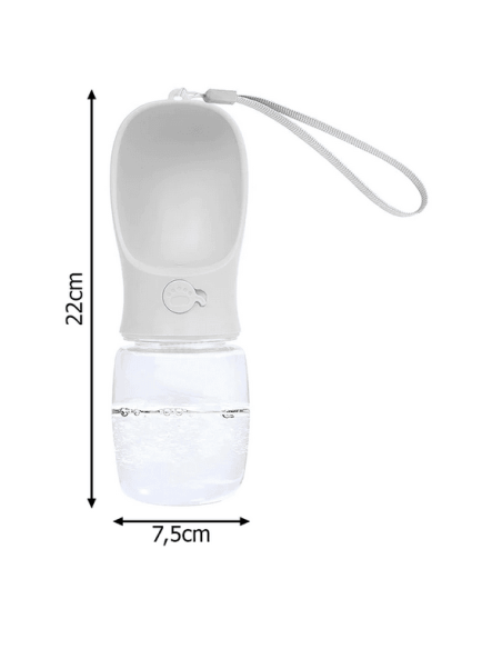 Bouteille d'eau pour chien