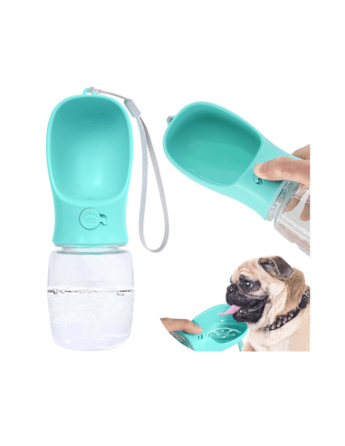 Bouteille d'eau pour chien