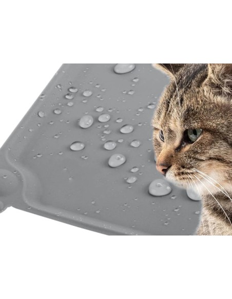 Tapis imperméable pour gamelle chien et chat
