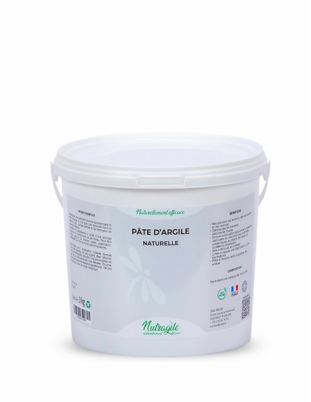 Pâte d'argile Naturelle Nutragile