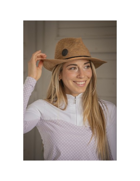 Chapeau Pénélope Rafia
