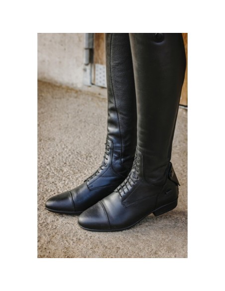 Bottes cuir à lacets Equithème