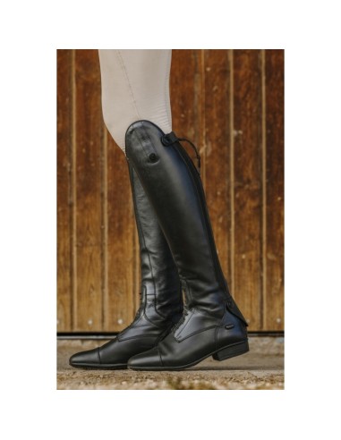 Bottes cuir à lacets Equithème