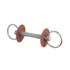 Mors de filet avec canon Comfort fin anneau 6 cm Beris