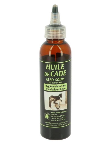 Huile de cade pure Elfo soins du Maréchal