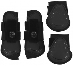 Botas y protectores de menudillos I love you EQUITHÈME