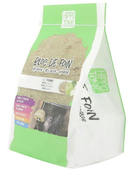 Bloc de foin HIPPOTONIC saveur pomme