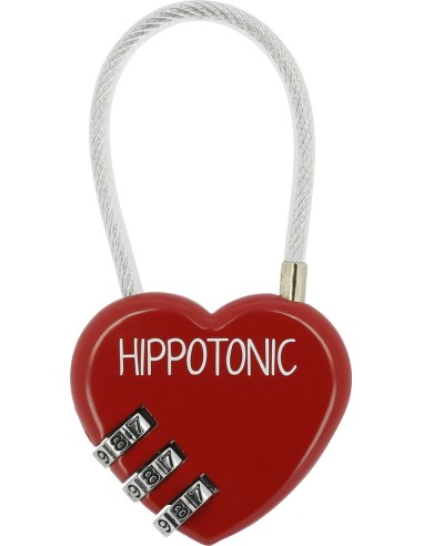 HIPPOTONIC Vorhängeschloss Herz