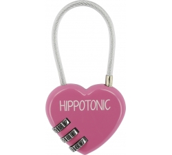 HIPPOTONIC Vorhängeschloss Herz
