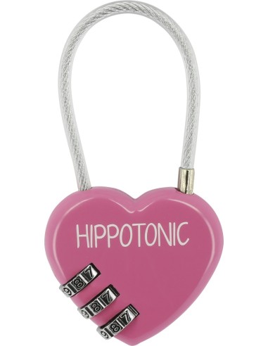 HIPPOTONIC Vorhängeschloss Herz