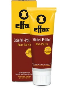 EFFAX® Pflegender Glanz-Schuhcreme in Schwarz für Stiefel