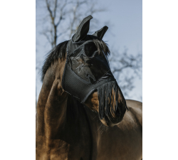 Masque anti-mouches anti-UV EQUITHÈME - Franges