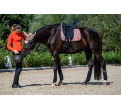 Eskadron Bonnet anti-mouches DYNAIR MESH SPORT soft rouge, Poney Eskadron Bonnet anti-mouches DYNAIR MESH SPORT soft rouge, Poney