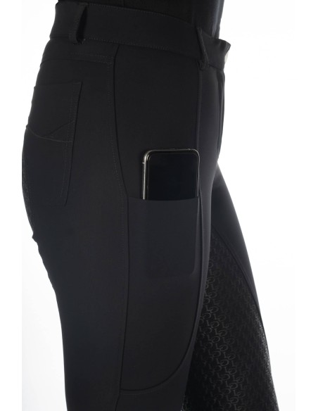 Pantalon d'équitation Amalfi- fond 1/1 en silicone Lauria Garrelli