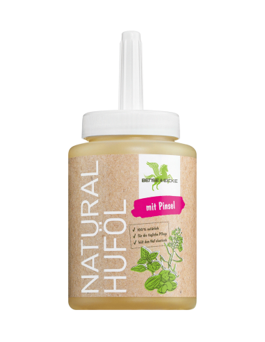Natural Huföl Natural Huföl mit Pinsel, 450 ml Bense...