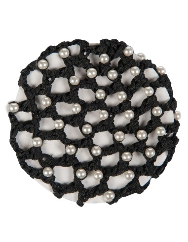 Résille avec des perles synthétiques