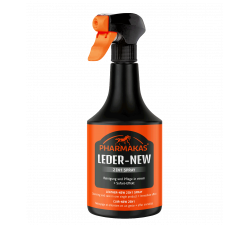 Spray Leder-New 2 in 1, Reinigen und Nähren von Leder, 500 ml Pharmakas