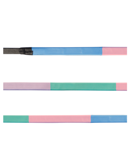 Rênes caoutchouc Rainbow STAR Waldhausen