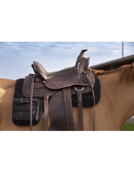 Tapis western WESTRIDE à poches