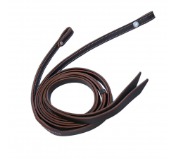 Rênes cuir western ouverte ou équitation naturelle