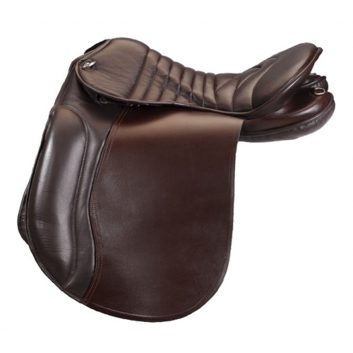 Selle De Cheval Occidentale En Cuir, Type Barrel Racing, Rayures, Taille 10 à 18 Pouces - Neuve