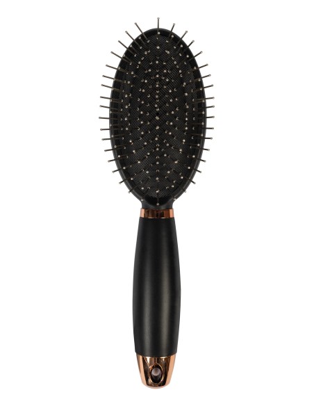 Brosse crinière et queue double face Top-Gel black line