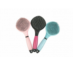 HKM 70280141 Queue et crinière Brosse avec poignée Gel, M, Assortis