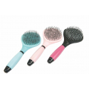 HKM 70280141 Queue et crinière Brosse avec poignée Gel, M, Assortis