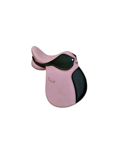 Kit completo de silla de montar de cuero + brida para pony o shetland DMH