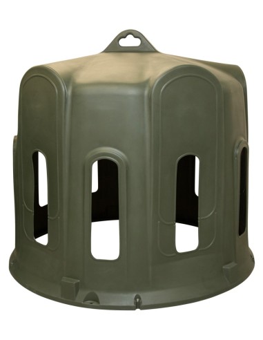 Cloche à foin bovin cheval pour balles rondes