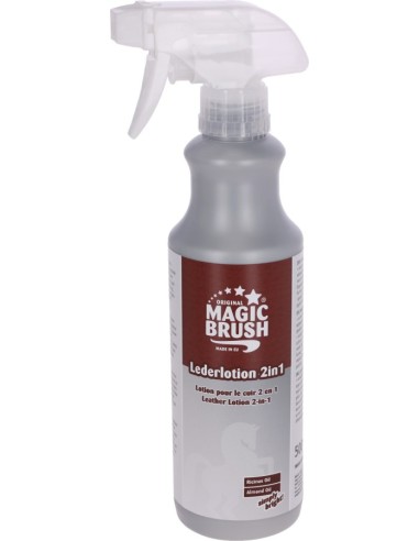 MagicBrush Lotion pour le cuir 2in 1 Covalliero