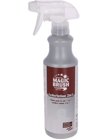 MagicBrush Lotion pour le cuir 2in 1 Covalliero