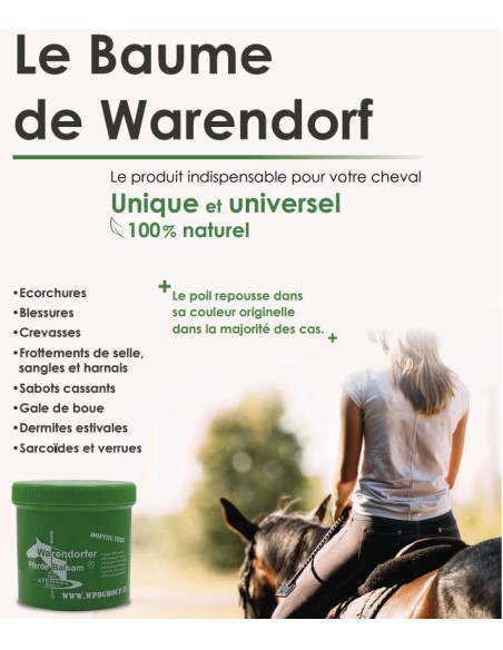 Baume de soin cheval Balsem van Warendorf