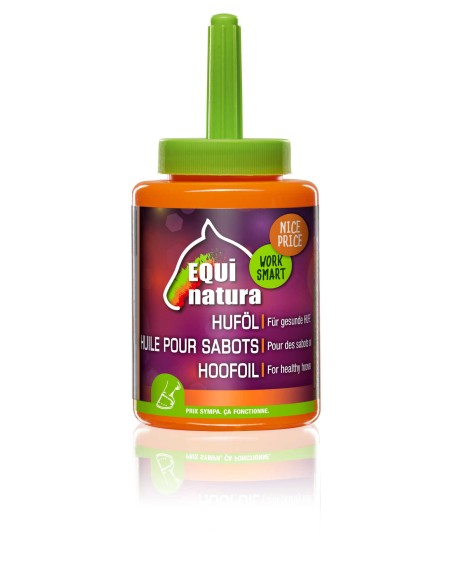Huile pour sabots EQUINATURA avec pinceau