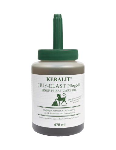 Huile sabots Huf Elast Keralit – Soin assouplissant et protecteur